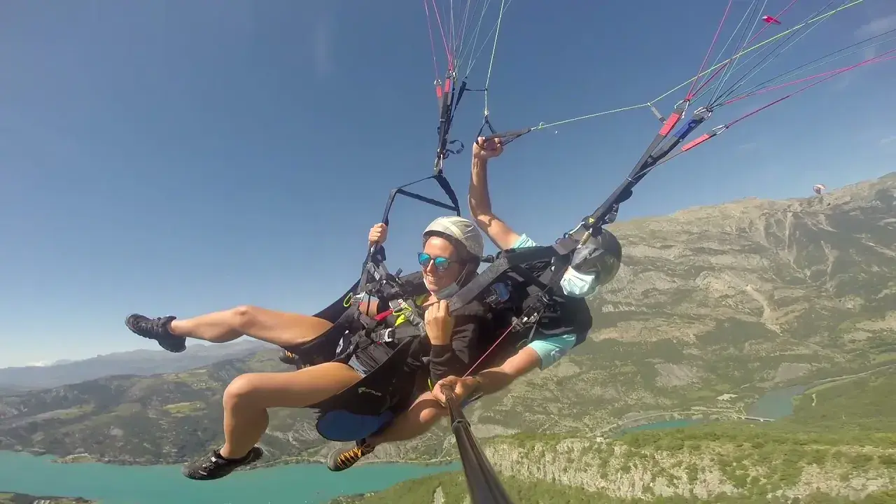 vol parapente à serre-ponçon les ailes du lac