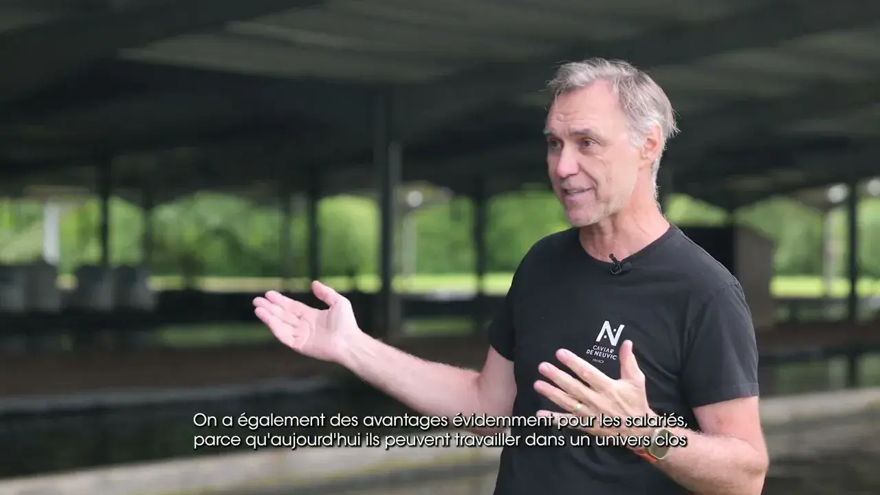 Retour d'expérience Reden X Caviar de Neuvic - Pisciculture