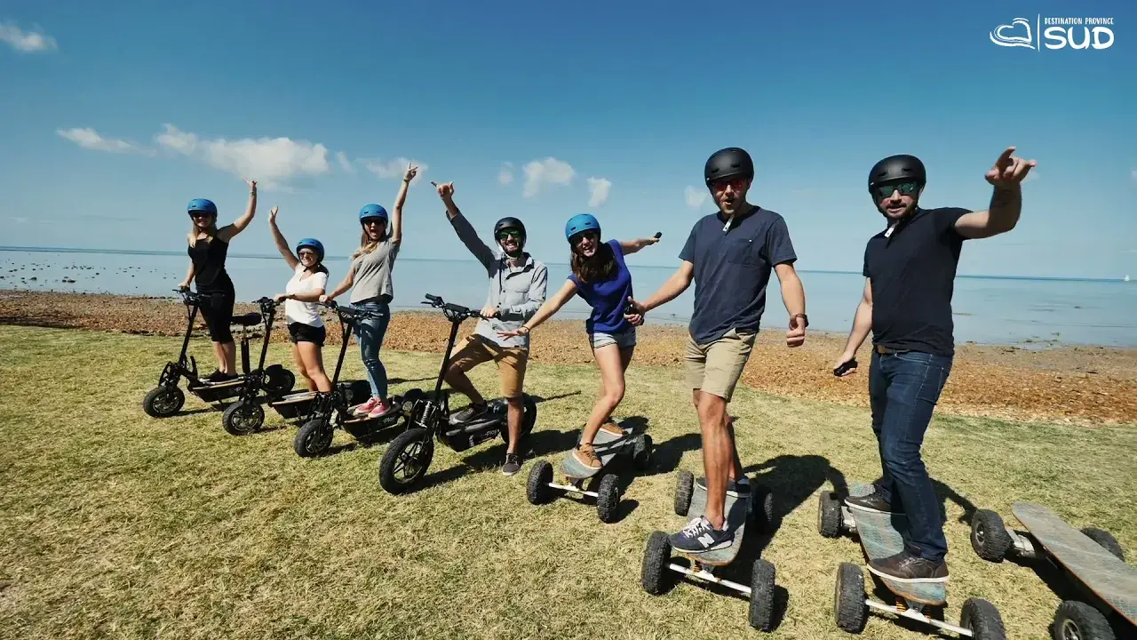 e play - visite en trottinettes, karts, hoverboards et skates électriques à nouméa