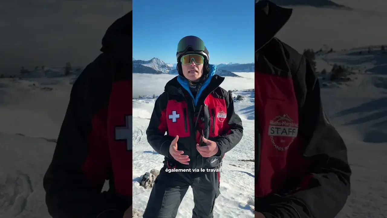 Enneigement exceptionnel Aillons Margériaz