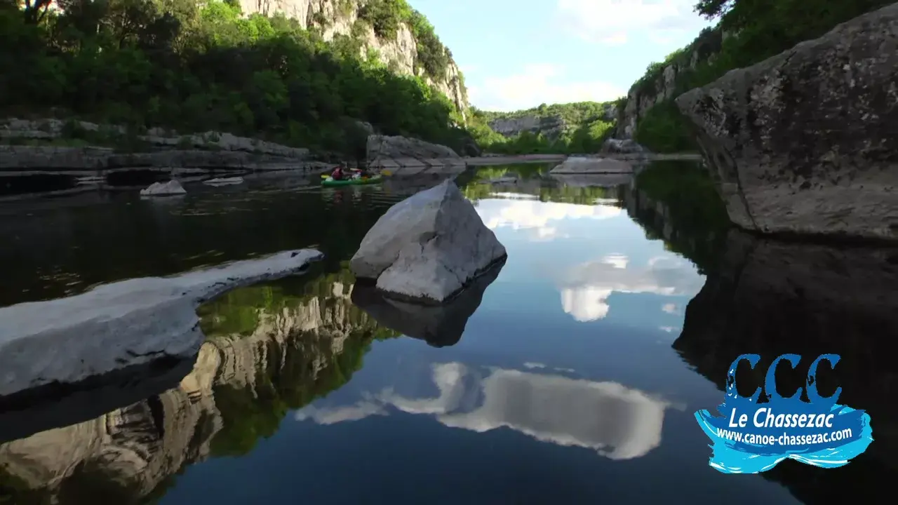 ccc canoë gorges du chassezac