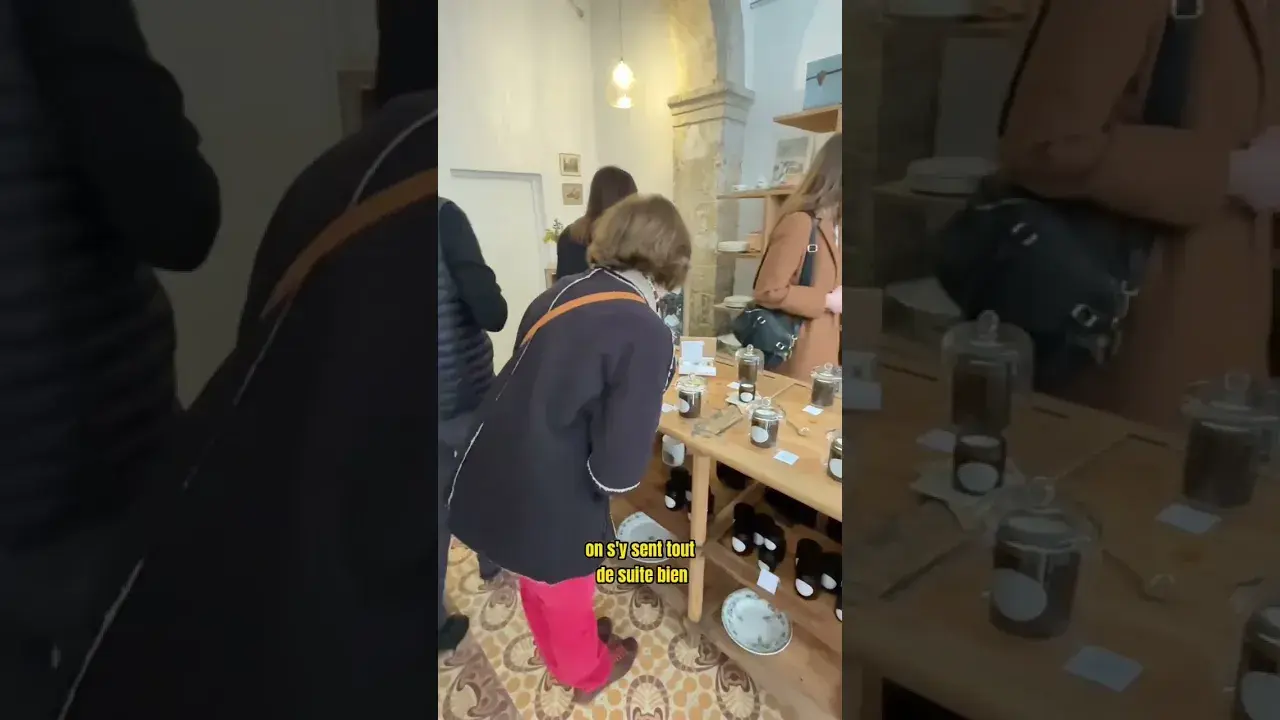 vidéo ouverture de la boutique