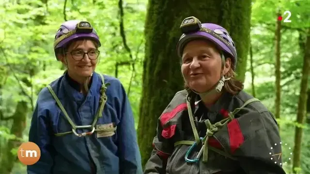 la spéléologie à samoëns - reportage télématin