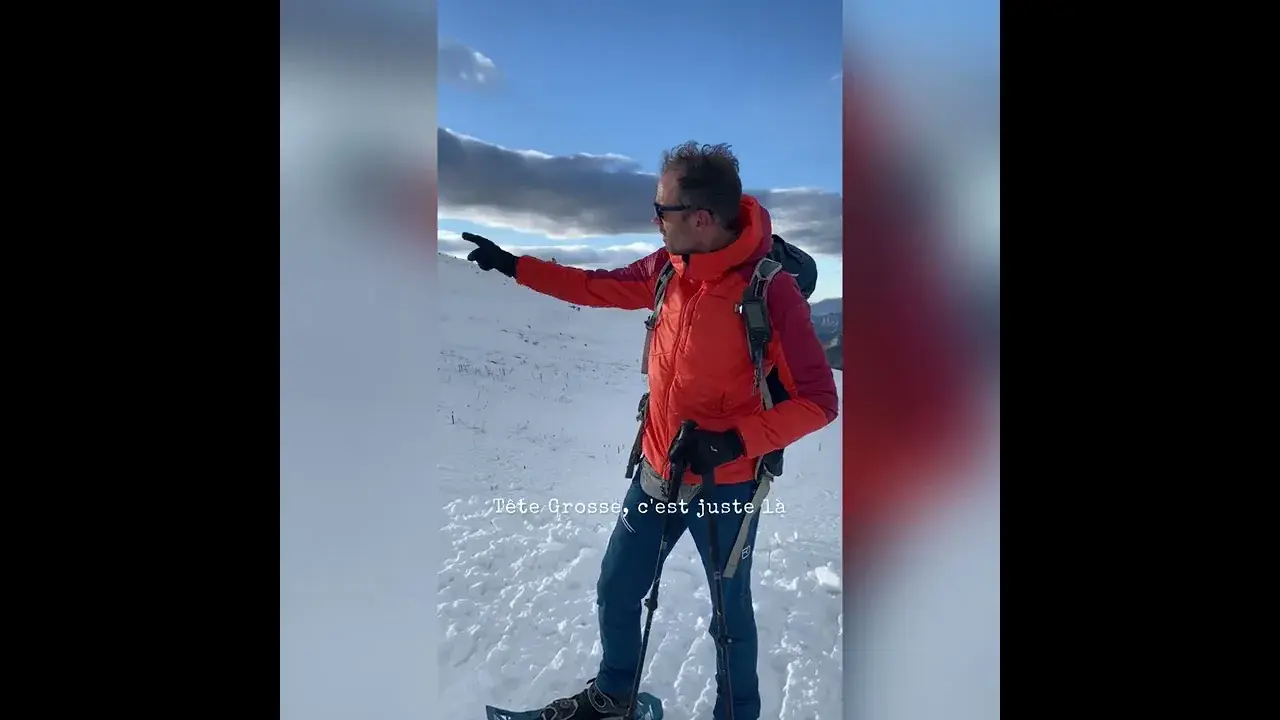 randonnée raquettes à chabanon