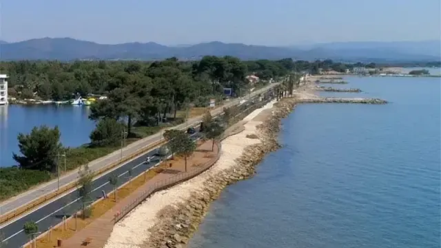 le boulevard du front de mer à l'ayguade