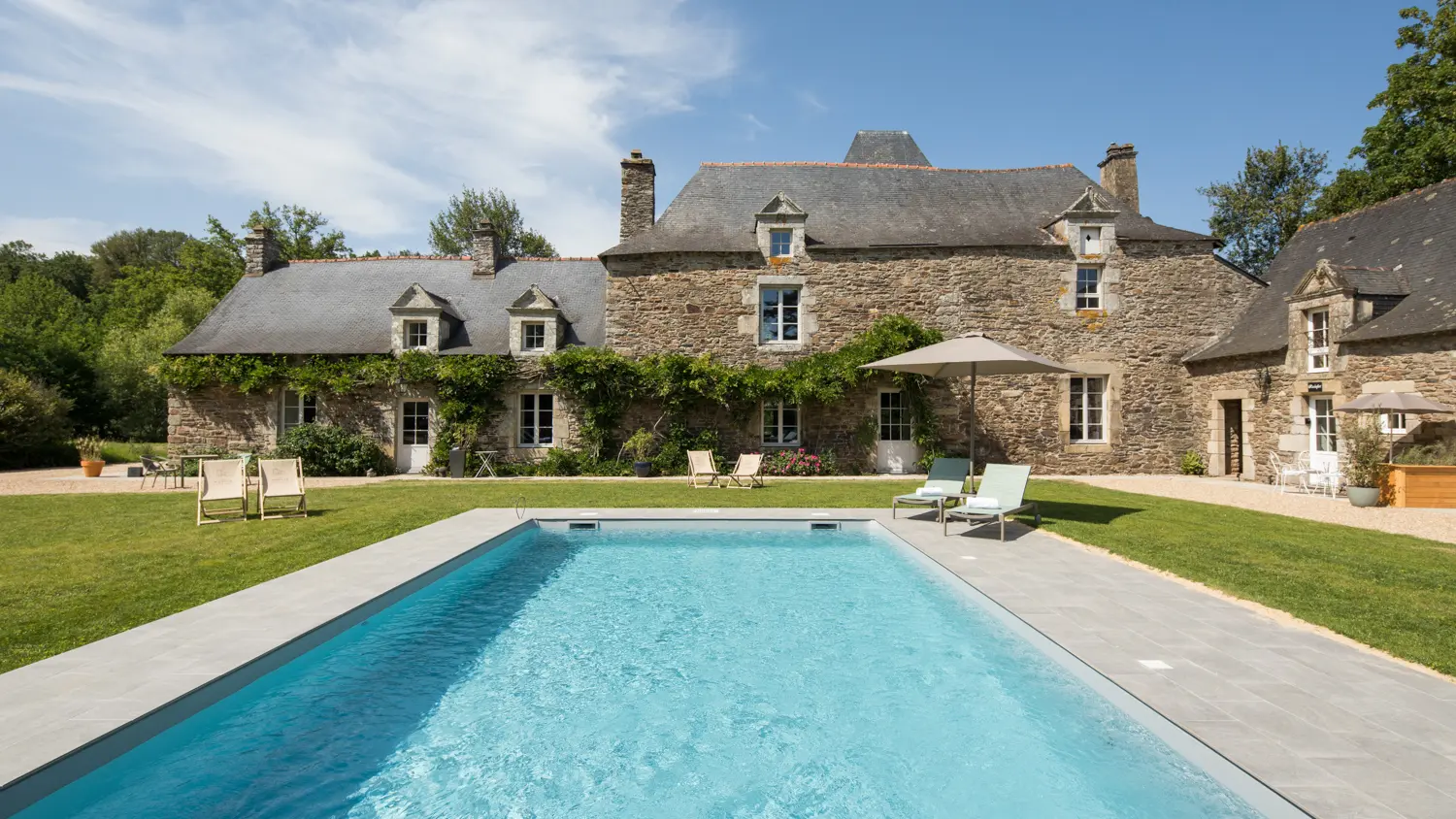 Manoir du Vau d'Arz - Gîte Le Gorvello - Chambre principale
