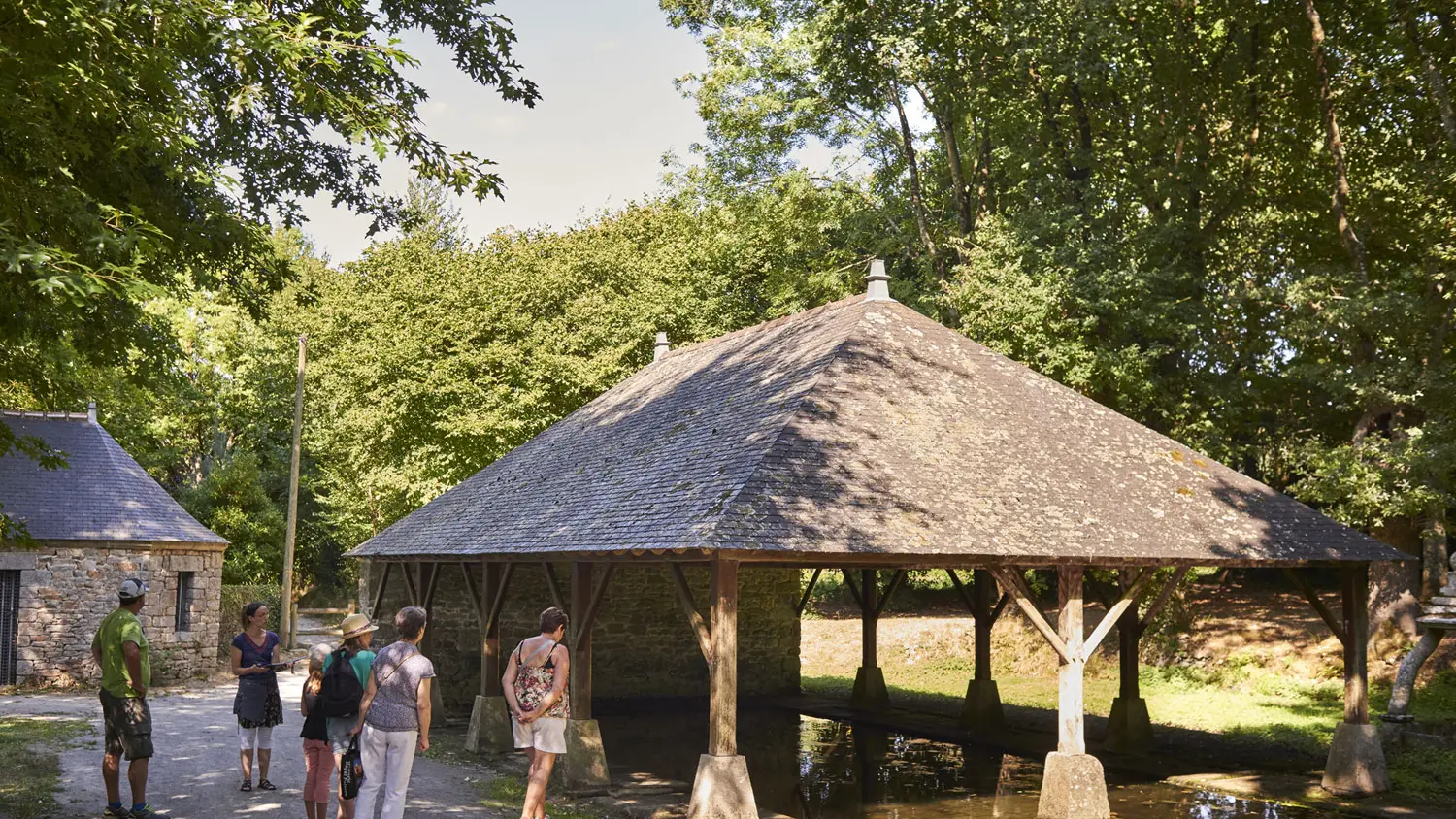 Lavoir et fontaine du Vieux Presbytère Questembert