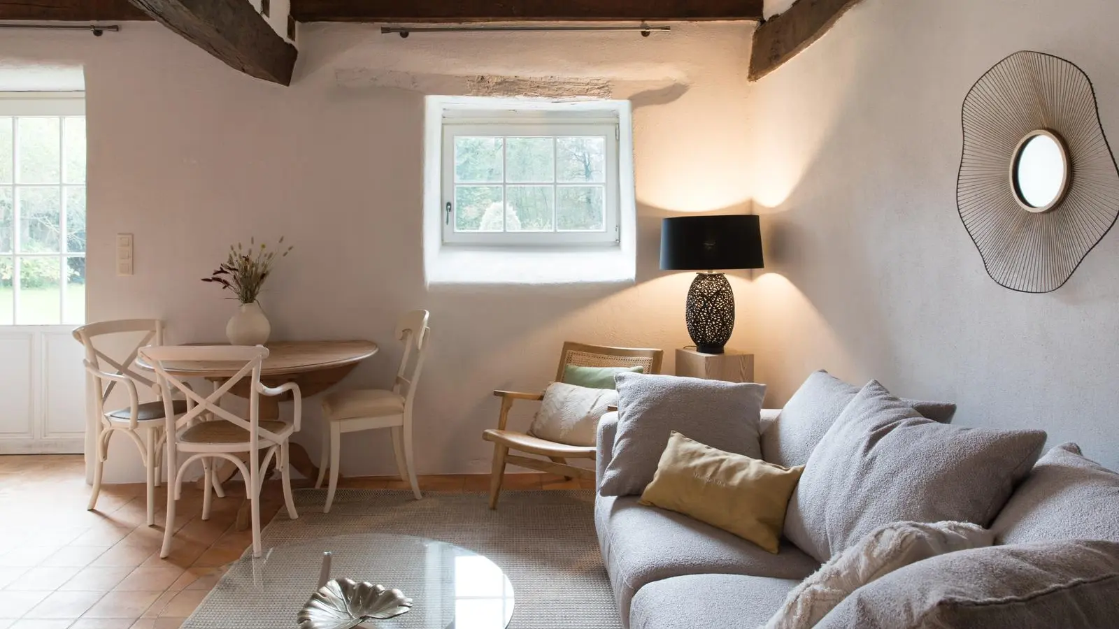 Manoir du Vau d'Arz - Gîte La Gacilly - espace salon