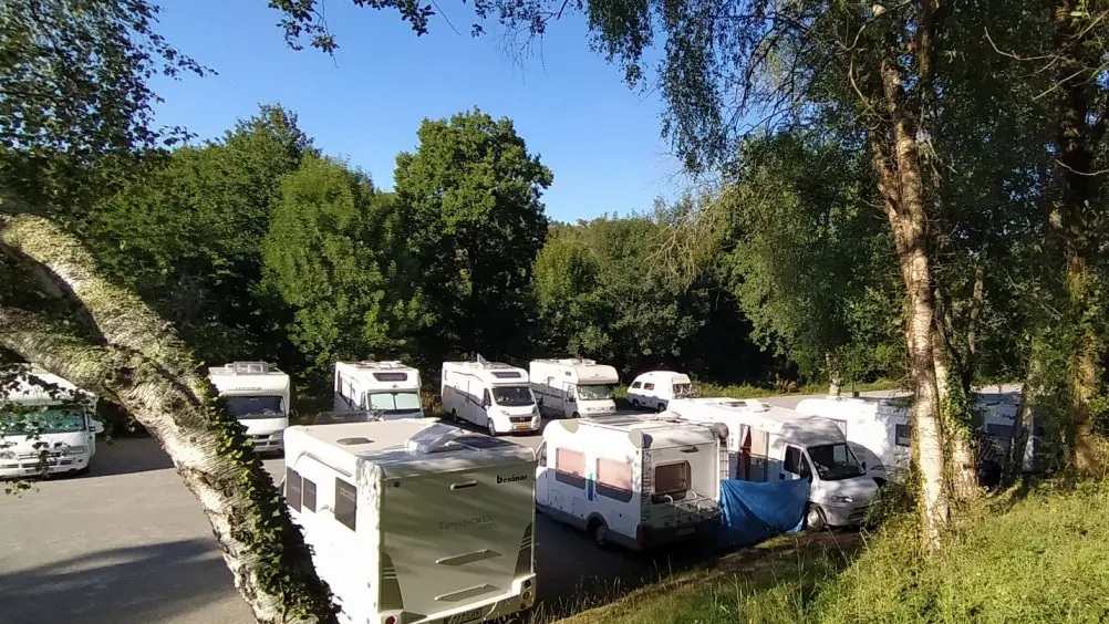 Aire camping-cars Rochefort-en-Terre