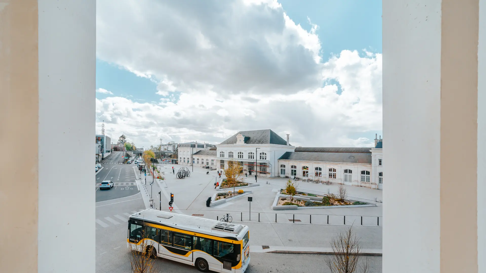 Hotel vue Gare chambord-blois