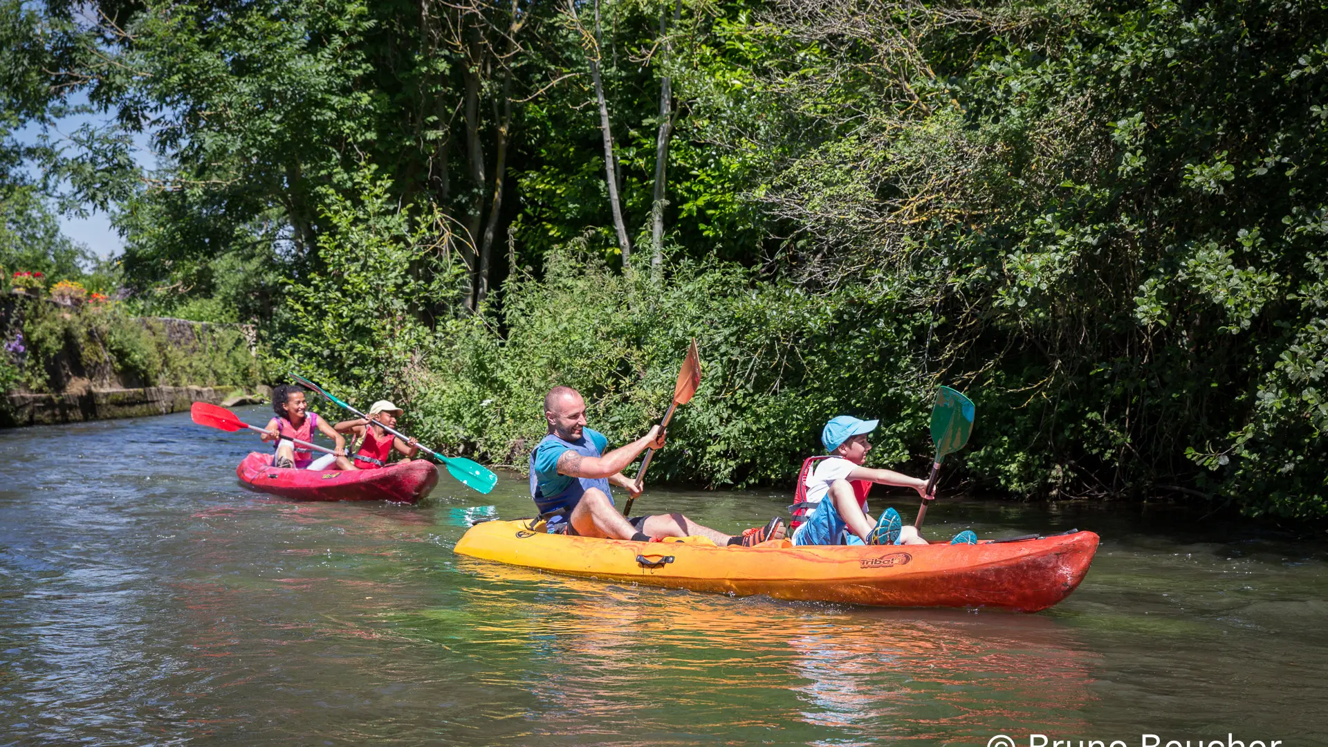 Canoepte arrivée St Clair