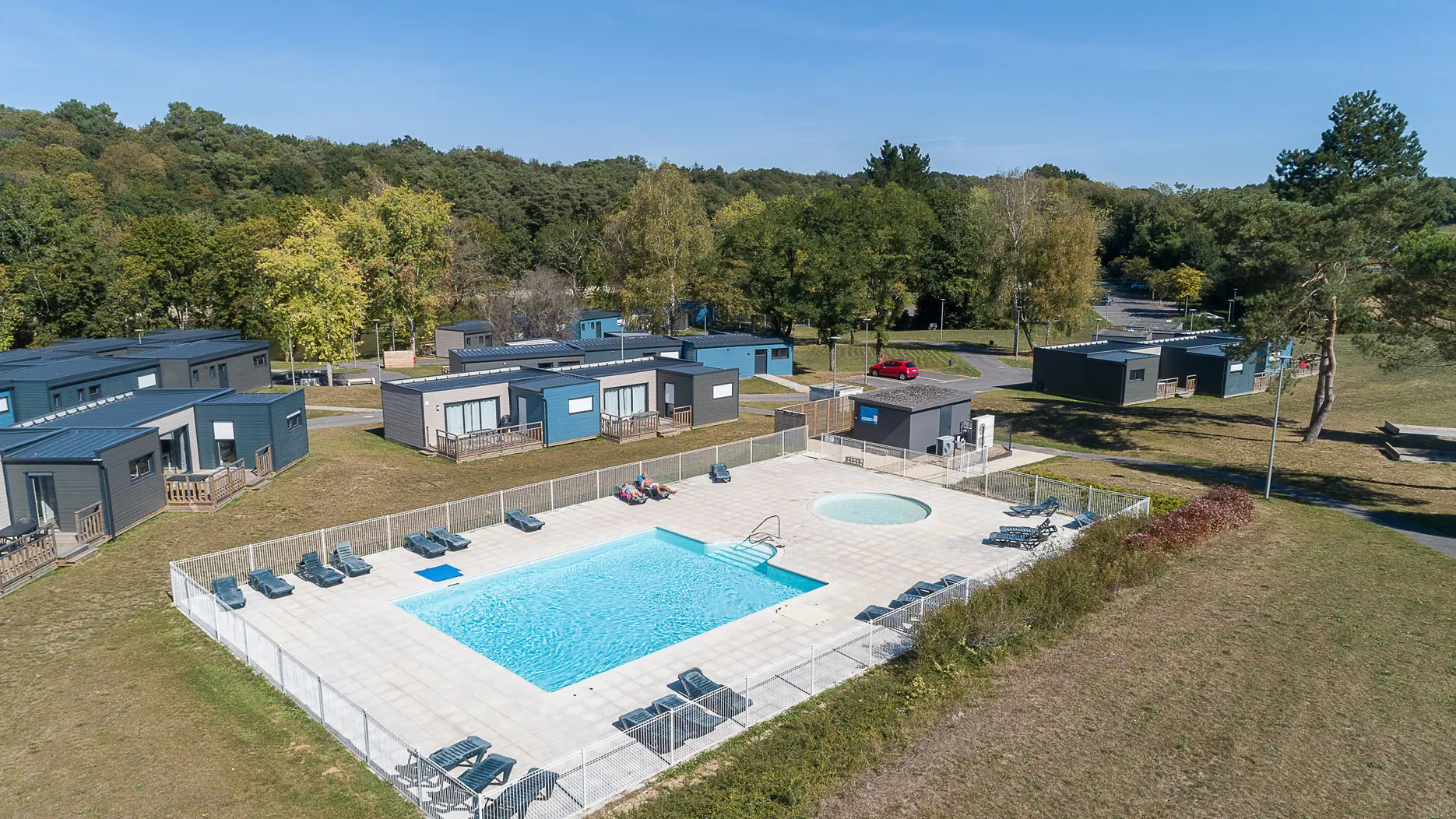 Domaine du Moulin Neuf - piscine