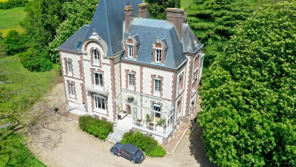 Château de la Folie vue du haut