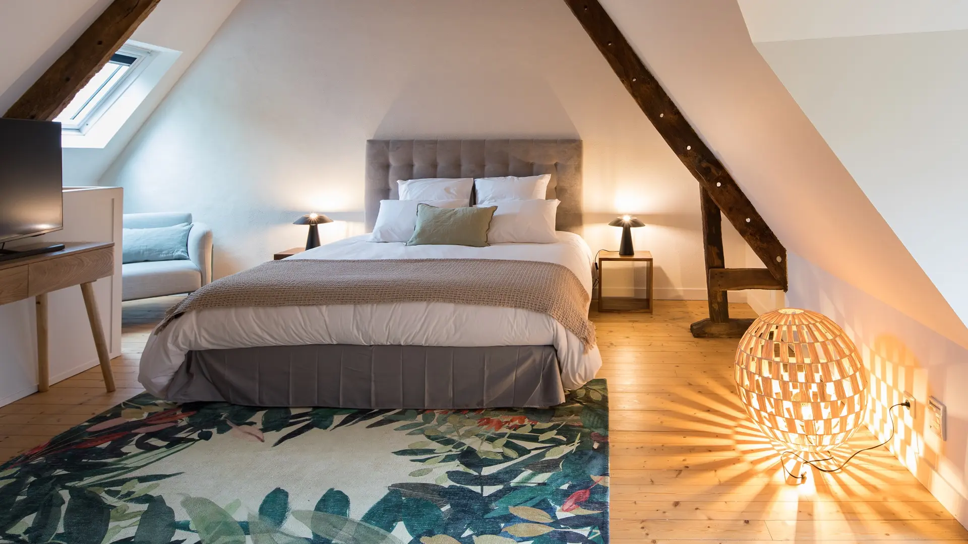 Manoir du Vau d'Arz - Gîte Rochefort - Chambre principale