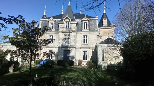 Château Sainte Marie à Fors - vue arrière