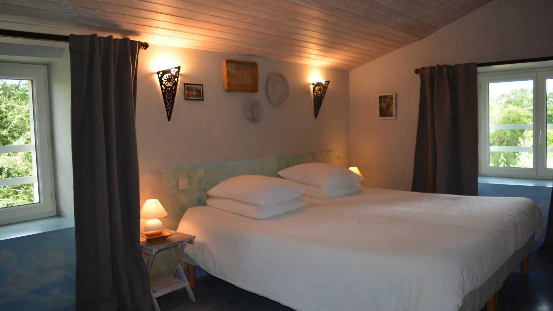 Chambre modulable double ou twin.