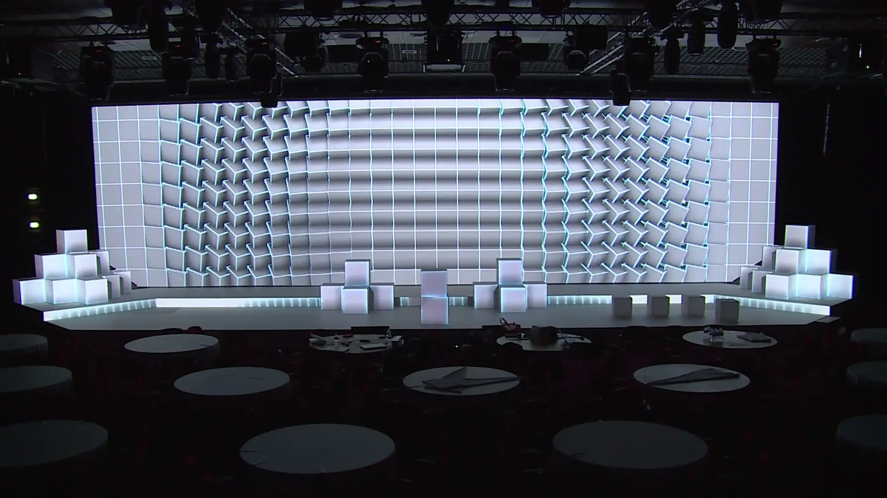 Projection mapping par Tédélec Event de Niort