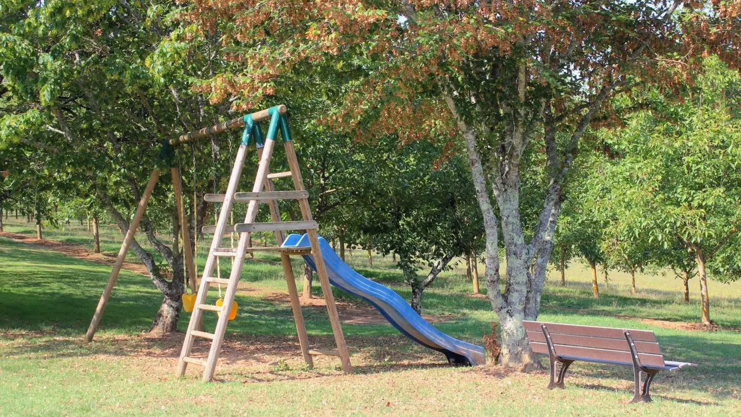 Aire de jeux 1 - Gîtes Cureboursil