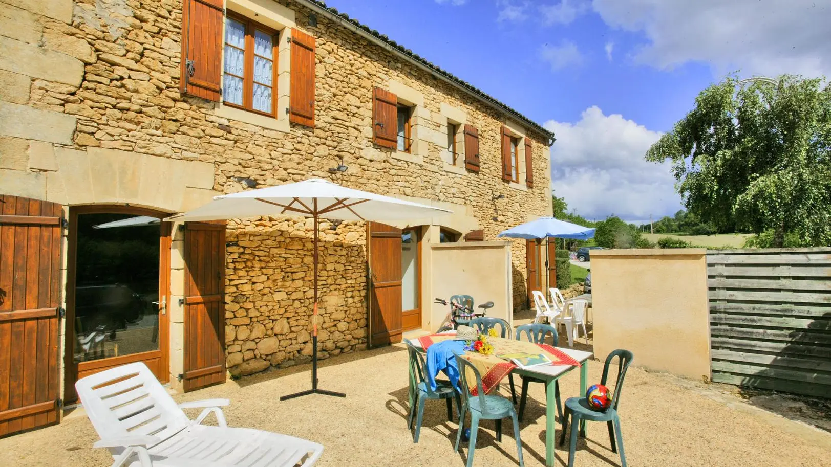 Extérieur Gîte Les Chênes Verts