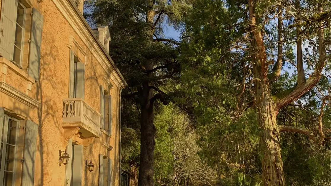 Façade coucher soleil - Le Temps Retrouvé Sarlat