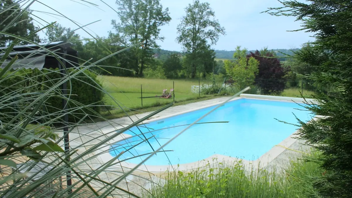 LES TERRASSES DE FONDAUMIER - grand gite avec piscine privée et chauffée (43web)