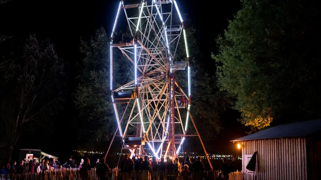 Le Grande Roue en nocturne