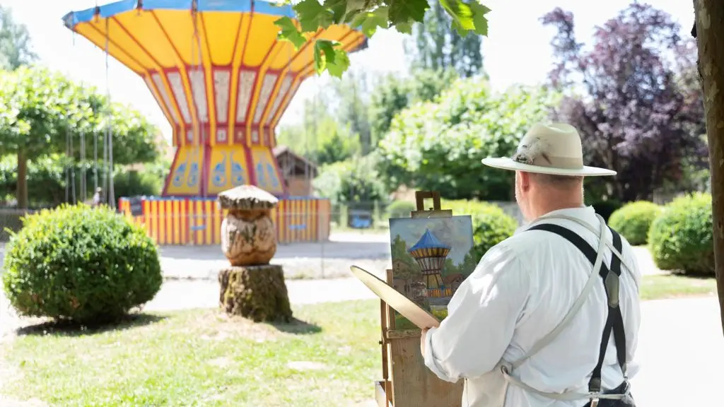 Le peintre et le Pousse-pousse