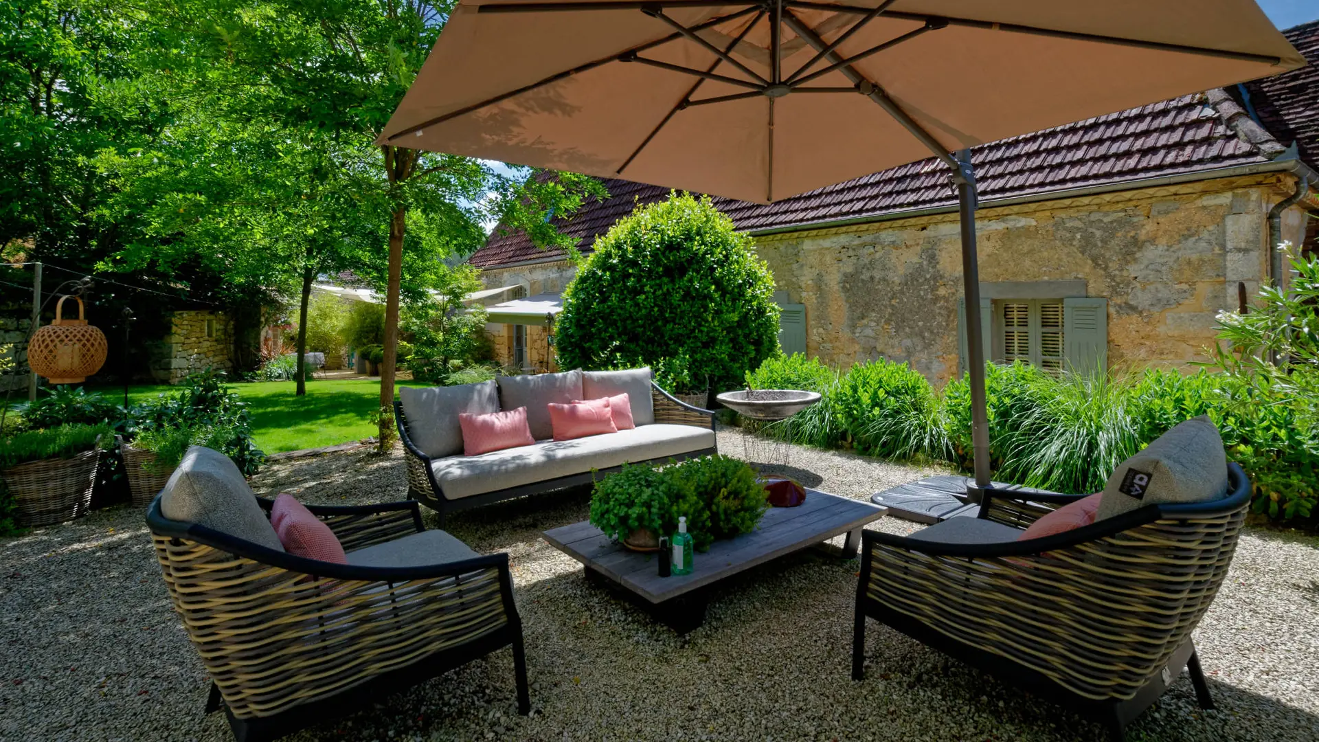 Salon jardin