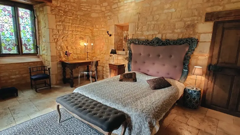 manoir du colombier - chambre