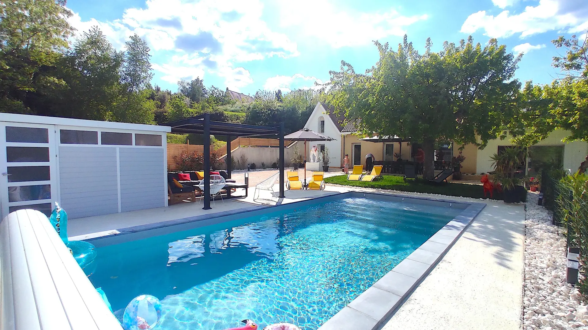 Villa d'Elsa avec piscine chauffée à Sarlat_56