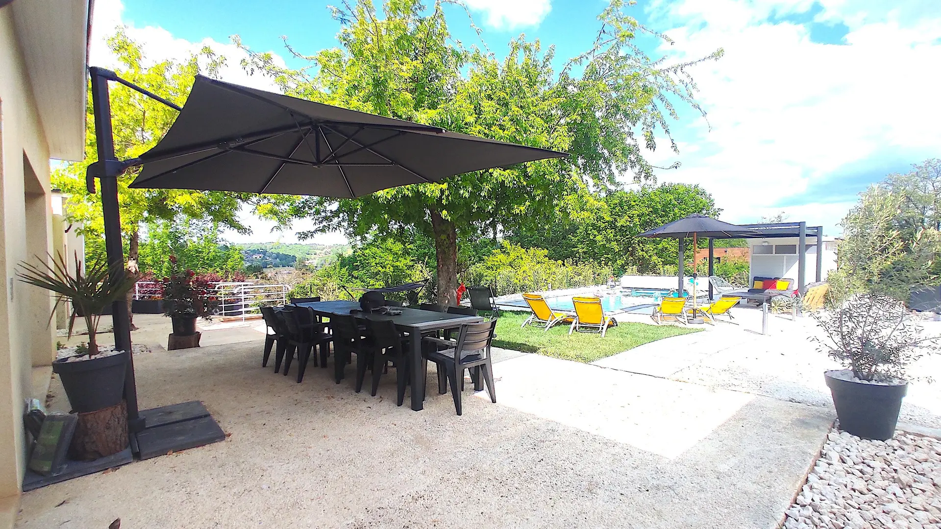 Villa d'Elsa avec piscine chauffée à Sarlat_61