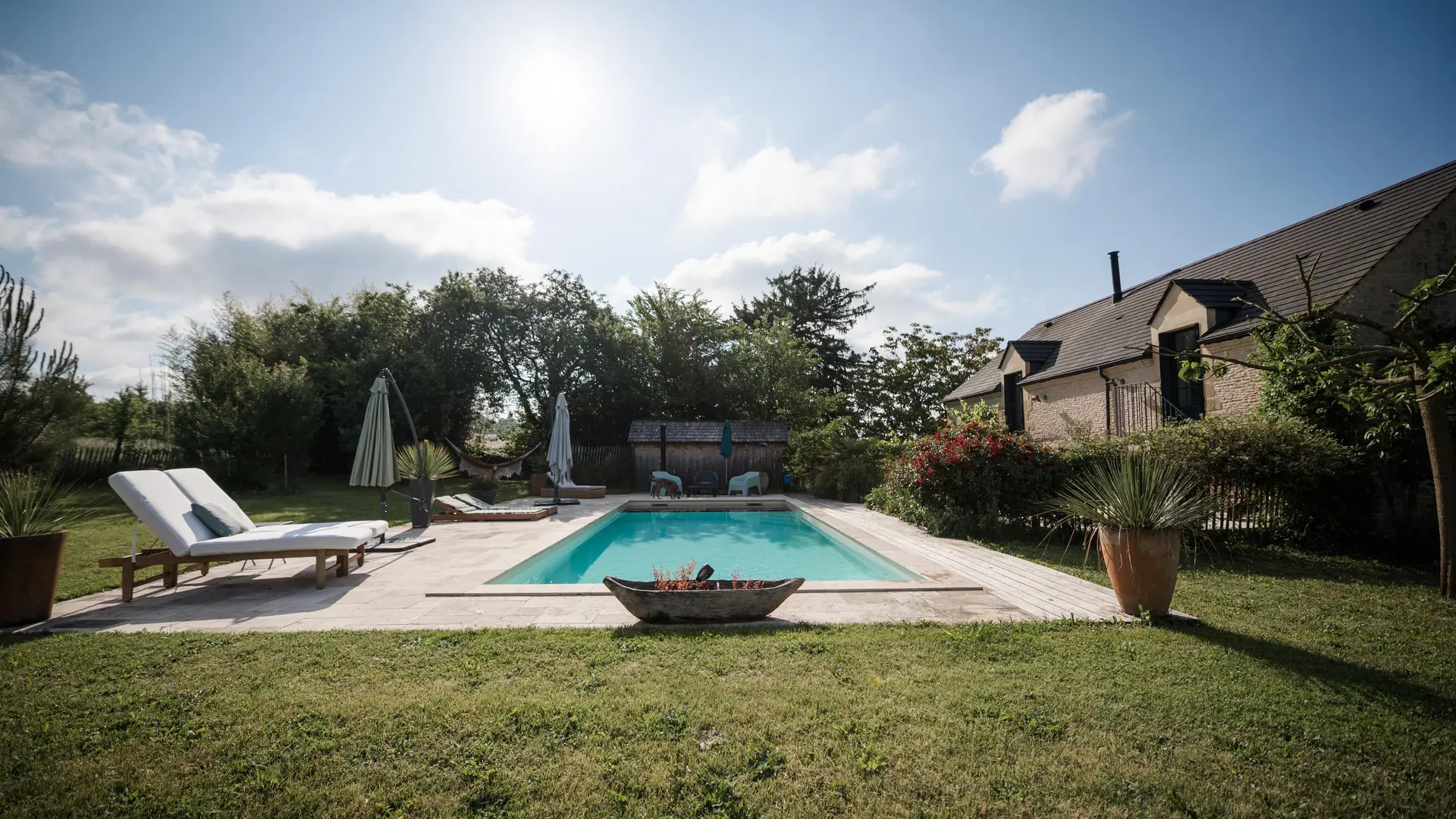 Les Charmes de Vaurizeaud piscine chauffée Sarlat_5