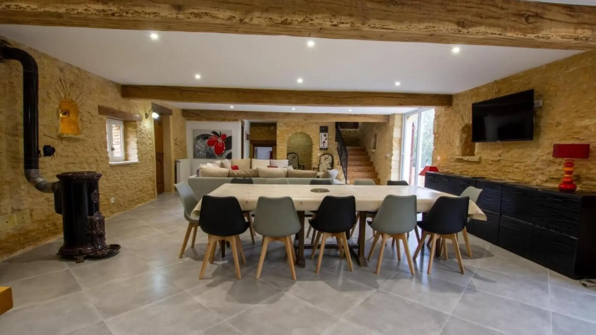 Gîte de charme Les Rosiers piscine chauffée_7