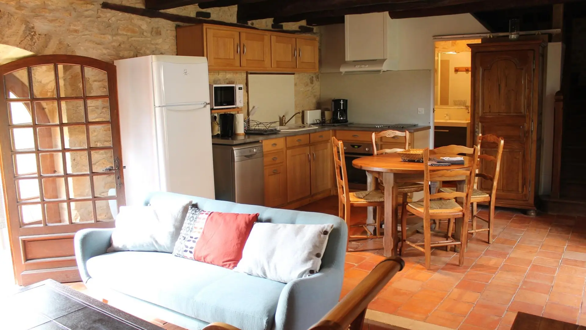 Les Combes avec piscine chauffée au nord Sarlat_8