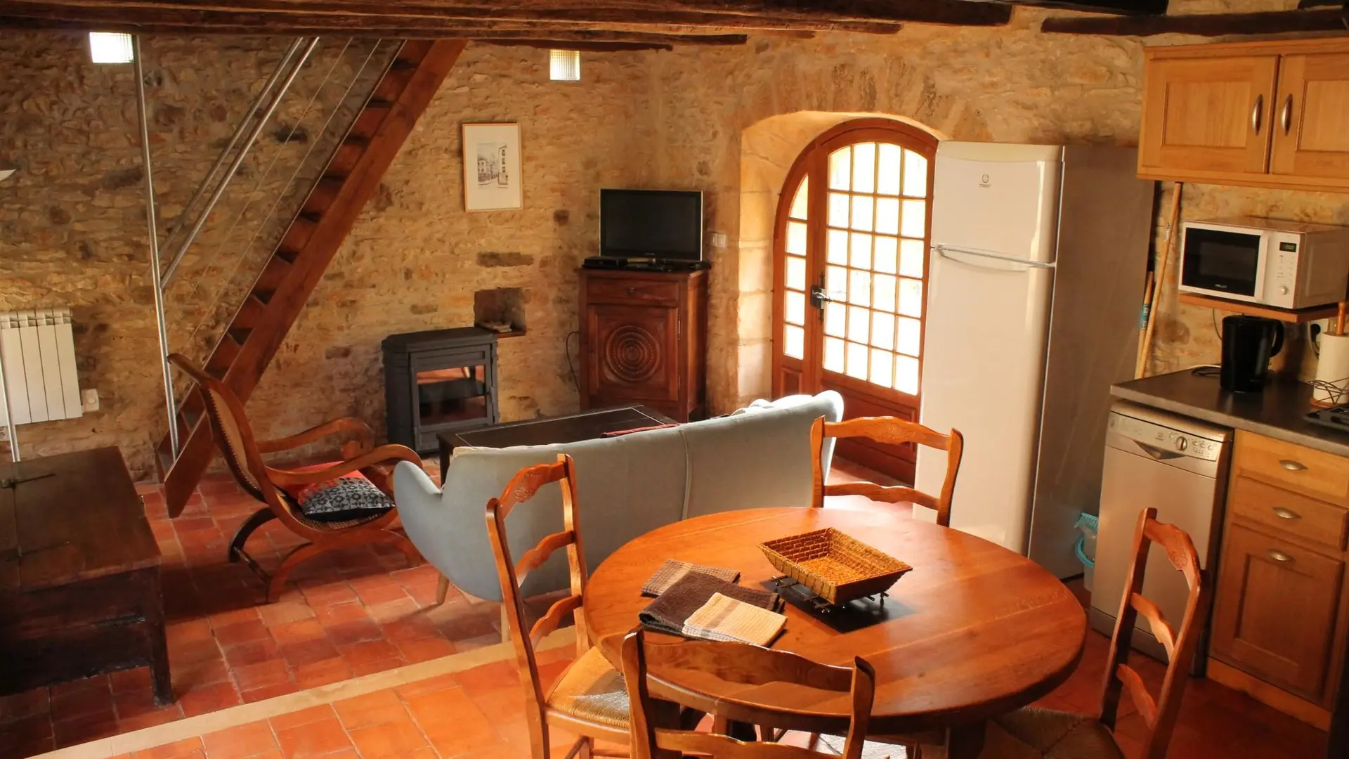 Les Combes avec piscine chauffée au nord Sarlat_10