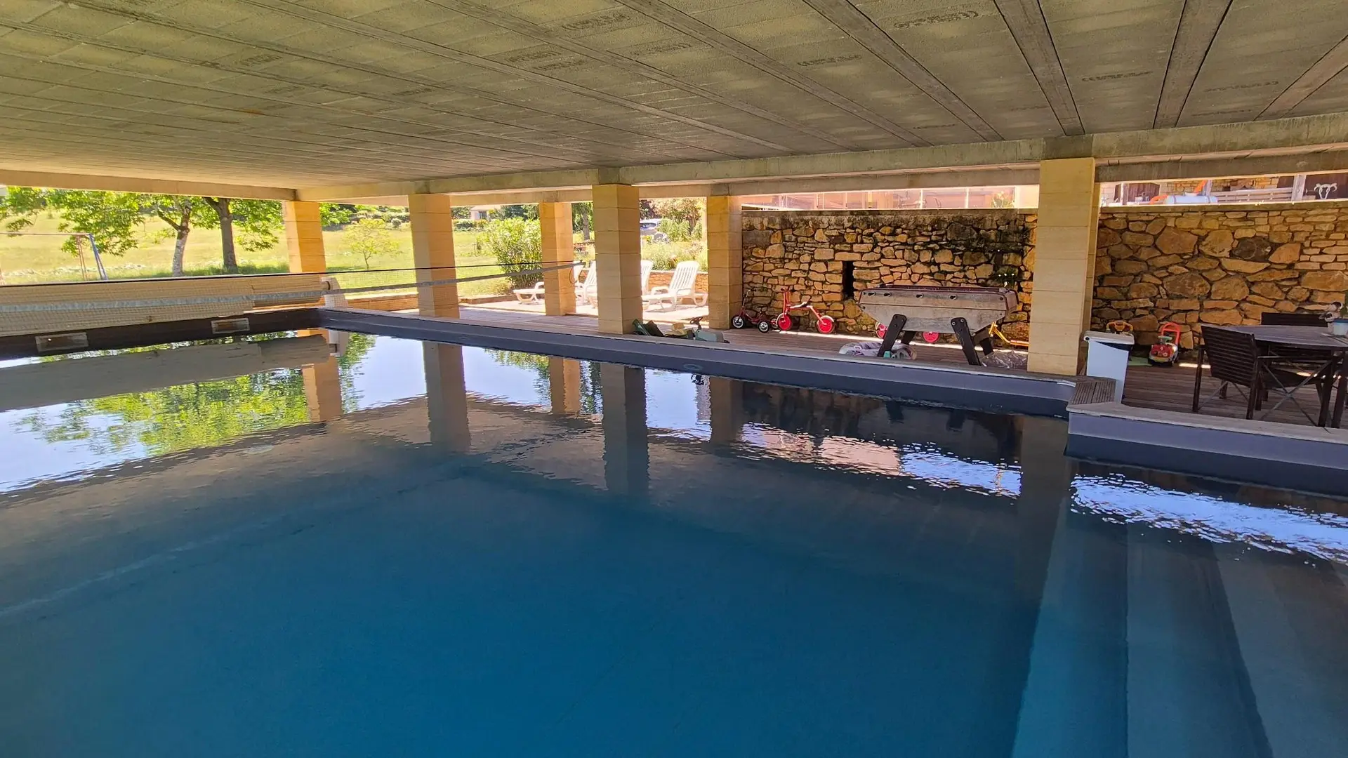 Naudissou avec piscine couverte à Sarlat_5