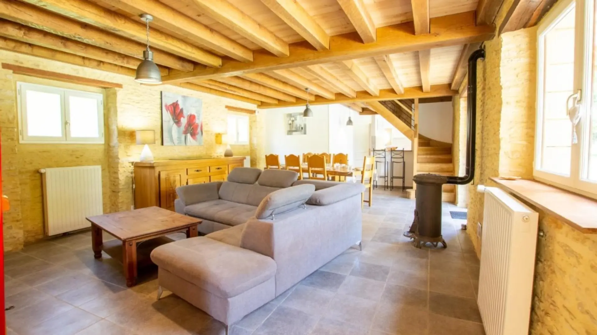 Gîte de charme La Noyeraie piscine chauffée_8