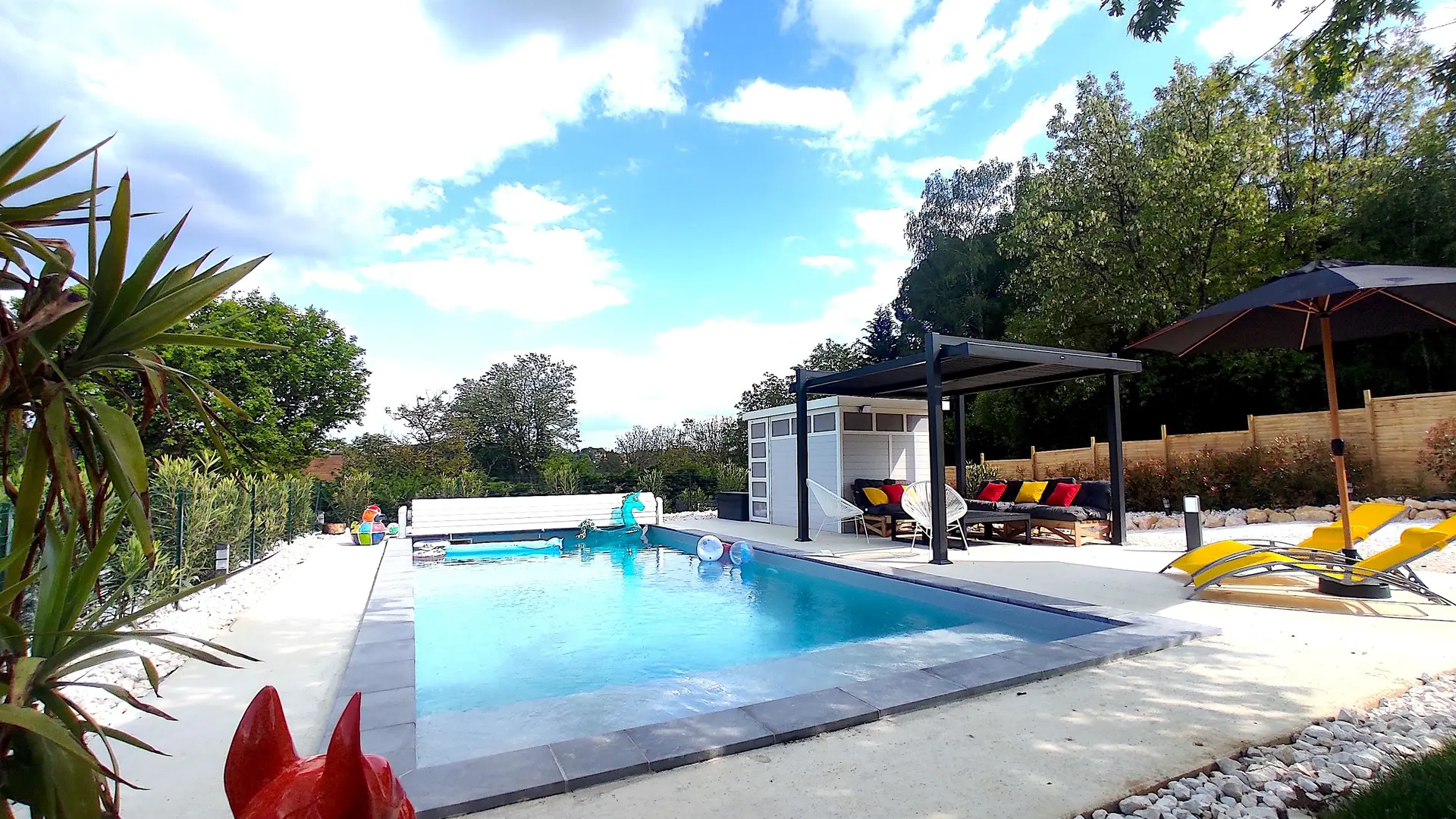 Villa d'Elsa avec piscine chauffée à Sarlat_3