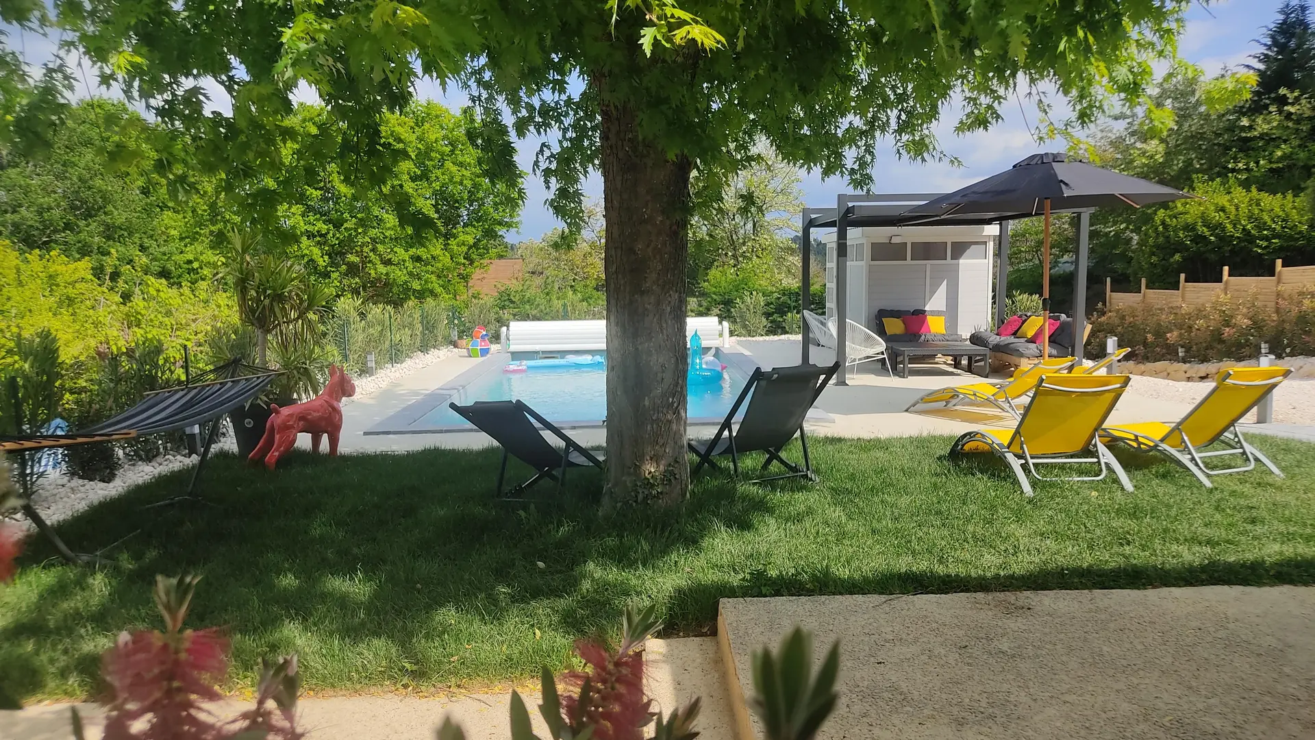 Villa d'Elsa avec piscine chauffée à Sarlat_63