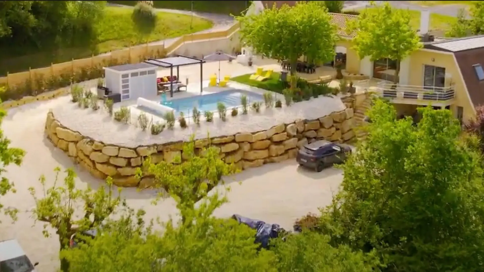 Villa d'Elsa avec piscine chauffée à Sarlat_69