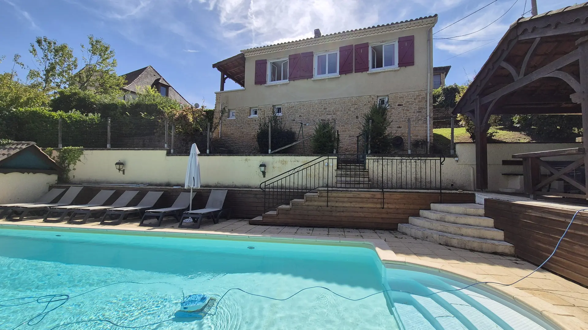 Villa du Pignol avec piscine à Sarlat_1