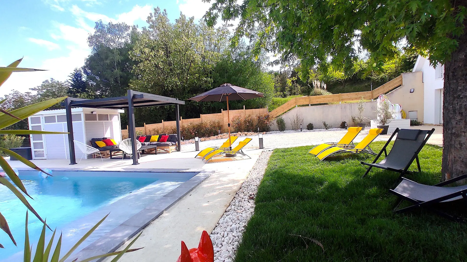 Villa d'Elsa avec piscine chauffée à Sarlat_53