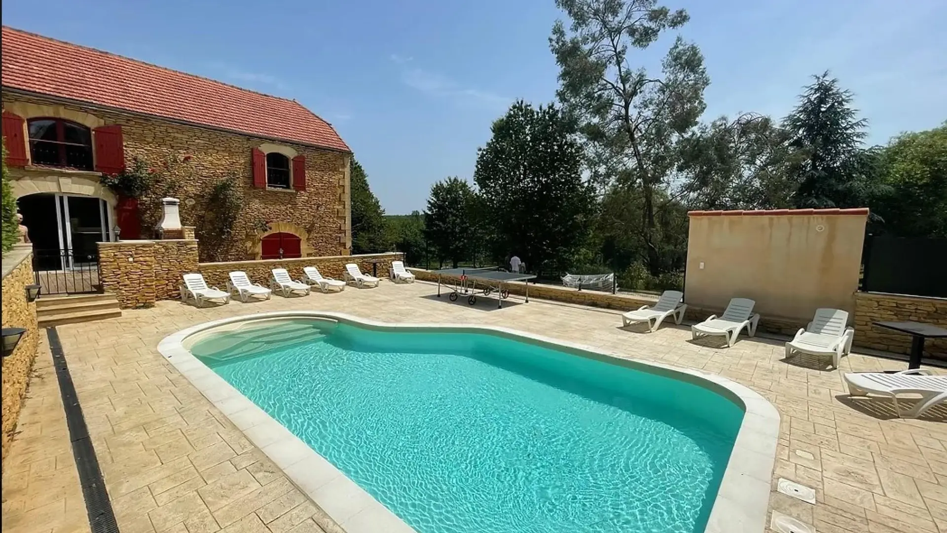 Gîte de charme Les Rosiers piscine chauffée_3