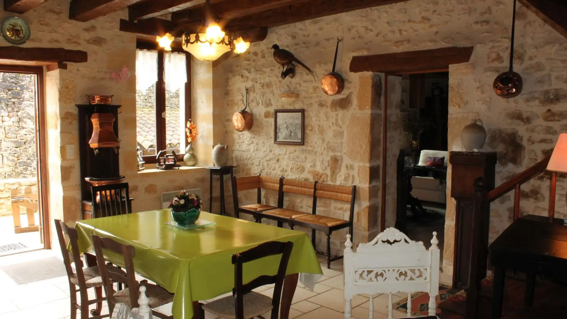 Le Bercail avec piscine chauffée proche de Sarlat_10