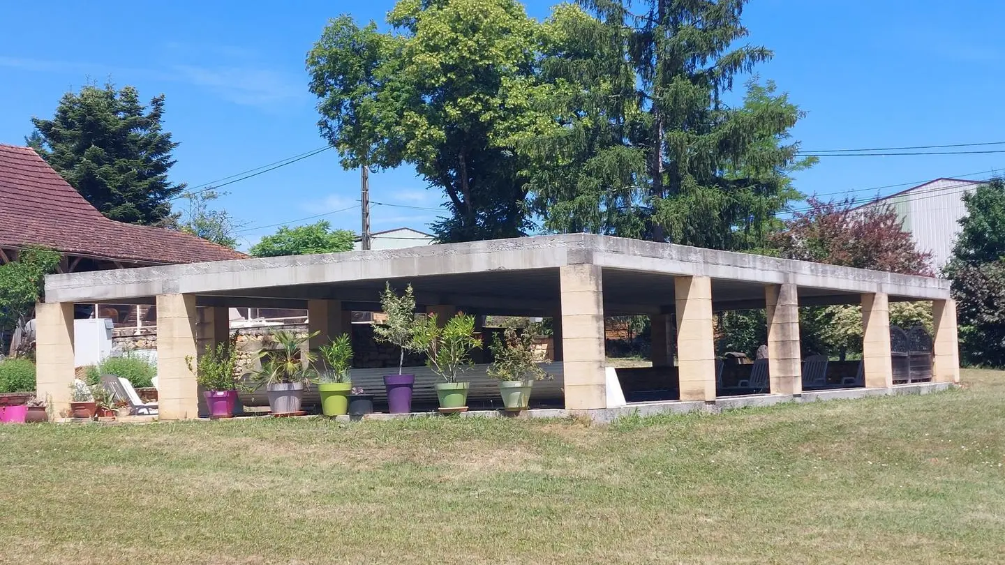 Bayaou avec piscine couverte à Sarlat_24