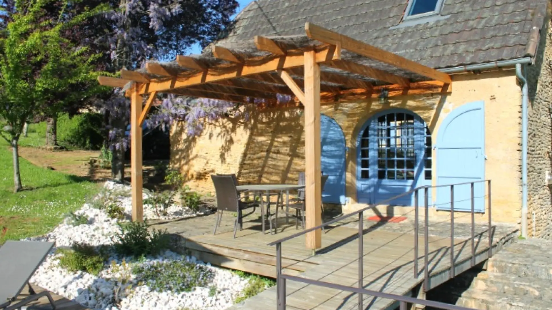 Les Combes avec piscine chauffée au nord Sarlat_3