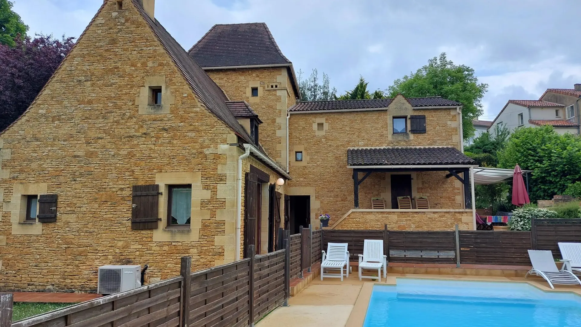 La Brande avec clim et piscine privée à Sarlat_2