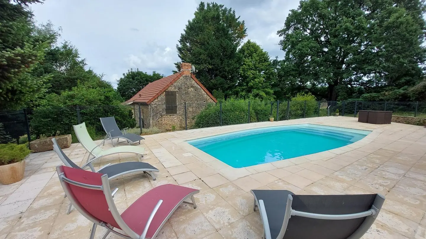 Montant de Fages avec piscine privée proche Sarlat_1