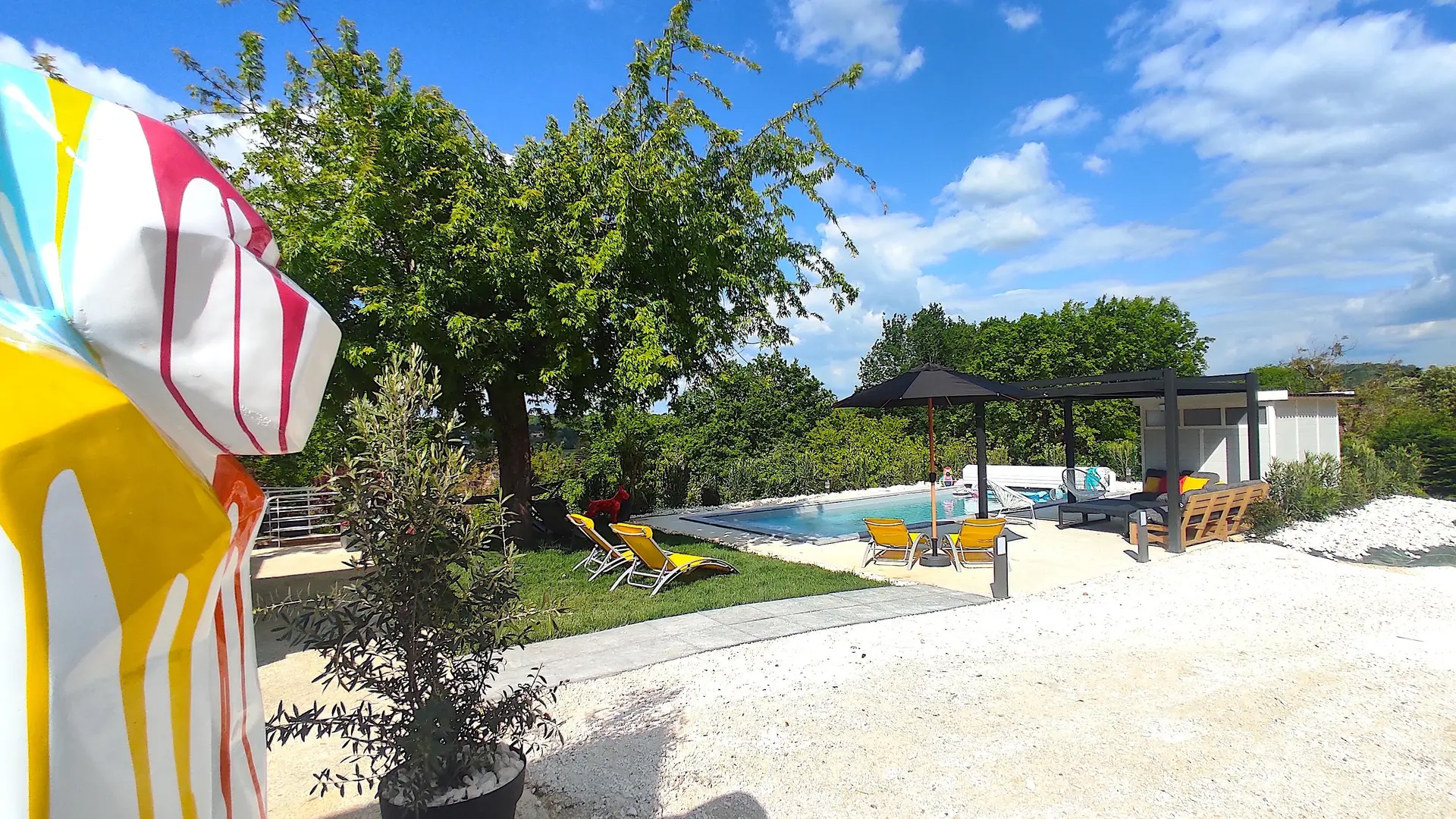 Villa d'Elsa avec piscine chauffée à Sarlat_60