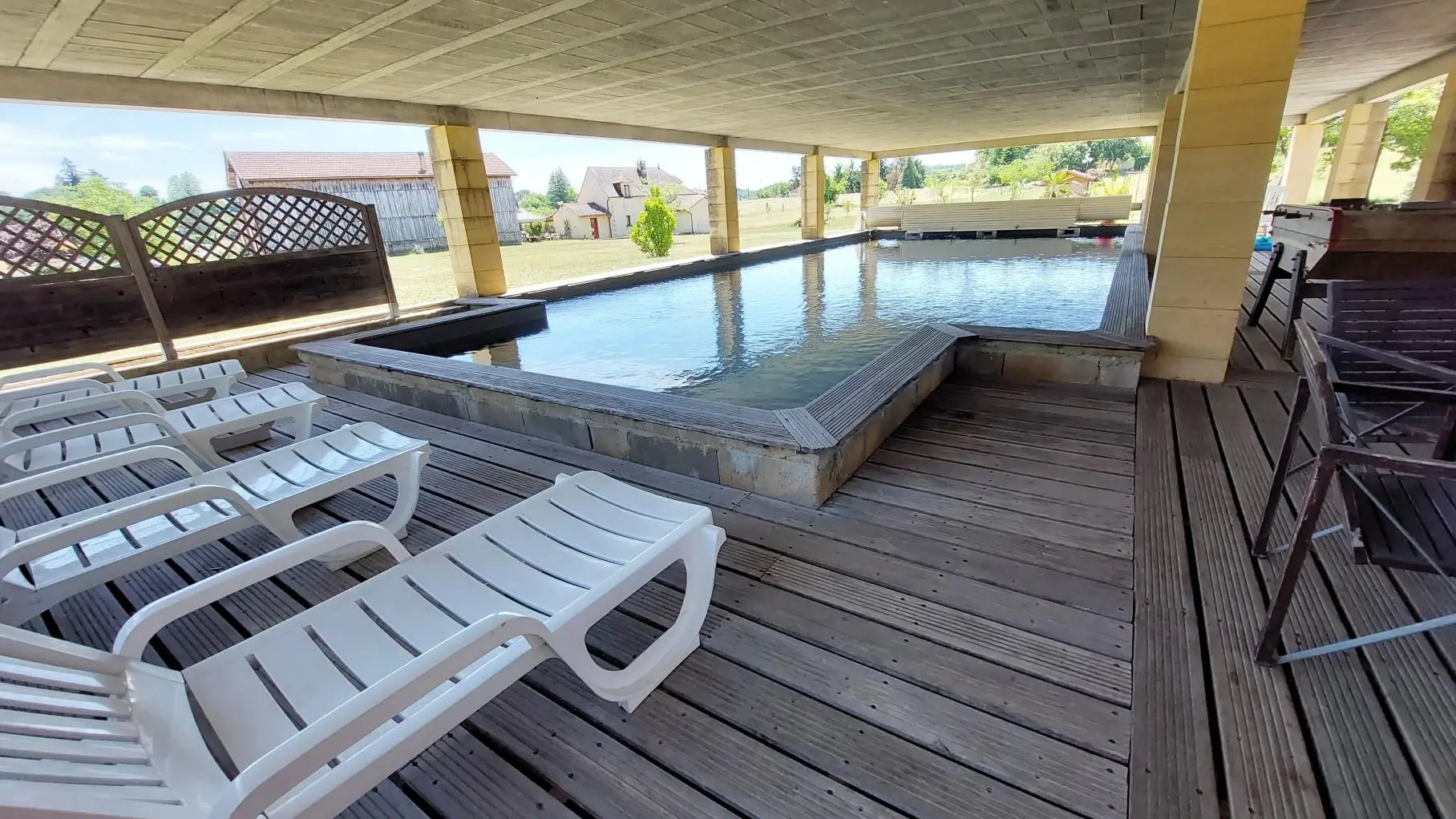 Bayaou avec piscine couverte à Sarlat_27